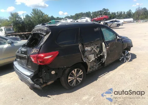 2020 Nissan Pathfinder S 4Wd из США, поврежденный, VIN 5N1DR2AMXLC651106